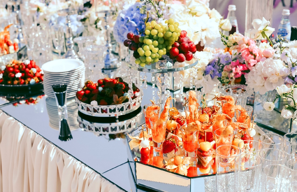 Opção de comida para Aniversários