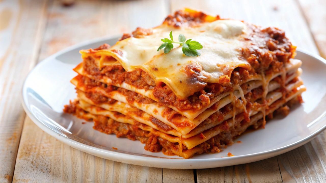 Prato de lasanha